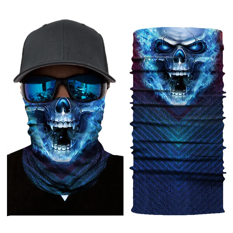 3D Camouflage Digital Printing Seamless Cycling Mask Headscarf