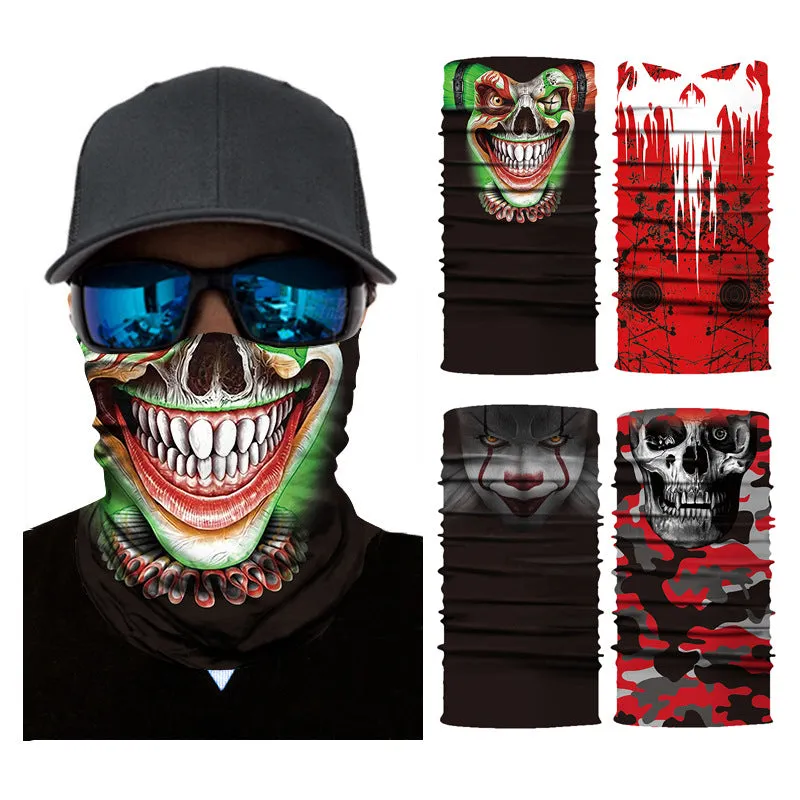 3D Camouflage Digital Printing Seamless Cycling Mask Headscarf