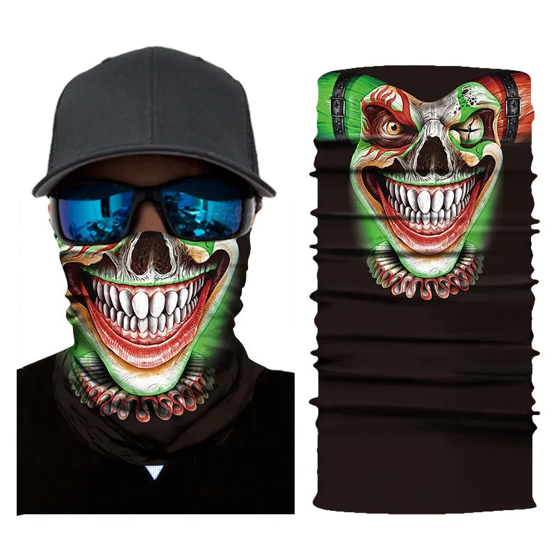 3D Camouflage Digital Printing Seamless Cycling Mask Headscarf