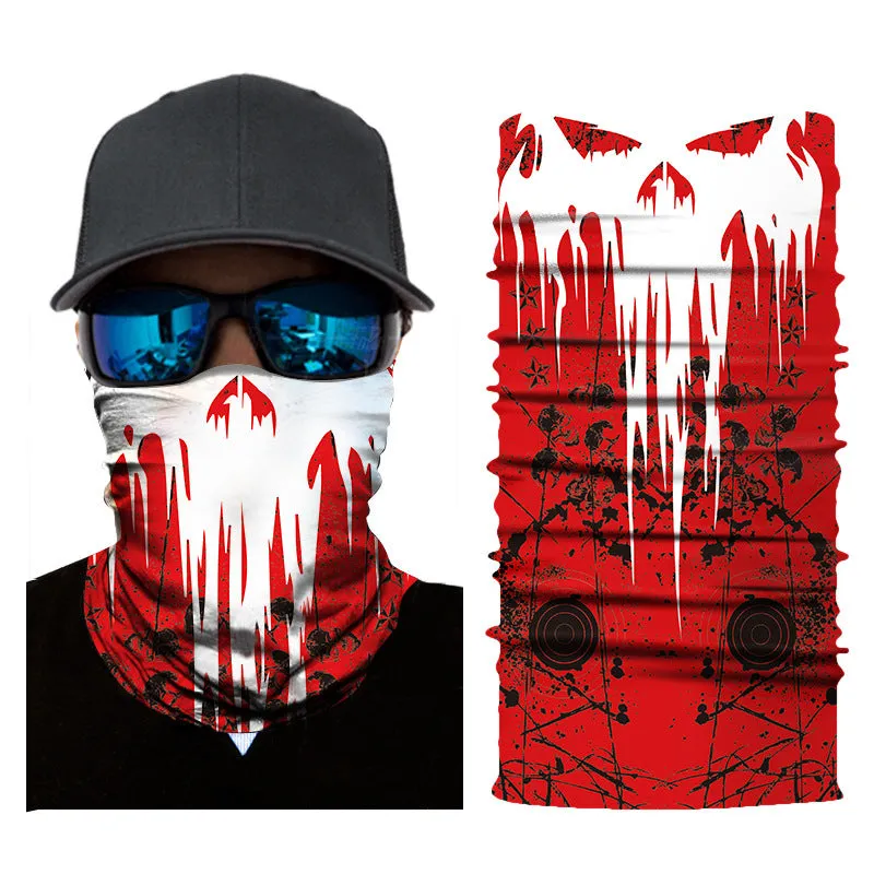 3D Camouflage Digital Printing Seamless Cycling Mask Headscarf