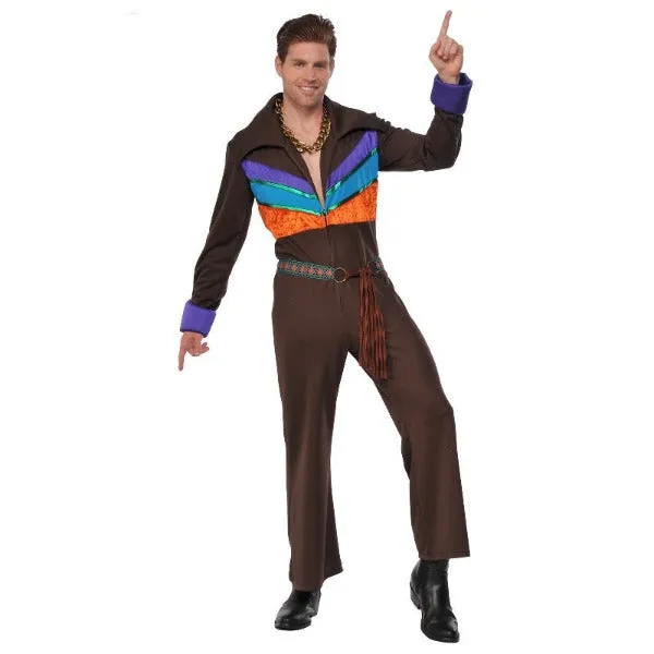 70s Guy Hippie Jumpsuit Costume