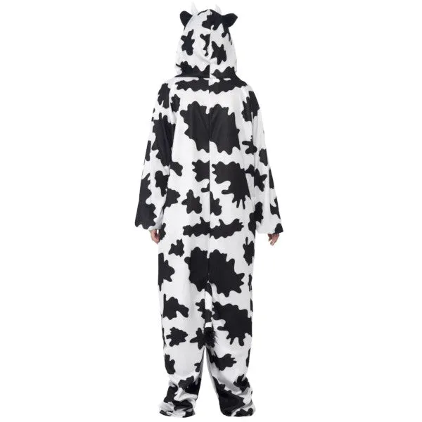 Adult Cow All in One Hooded Costume