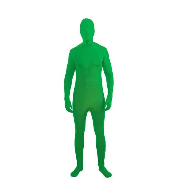 Adult Green Invisible Man Morphsuit