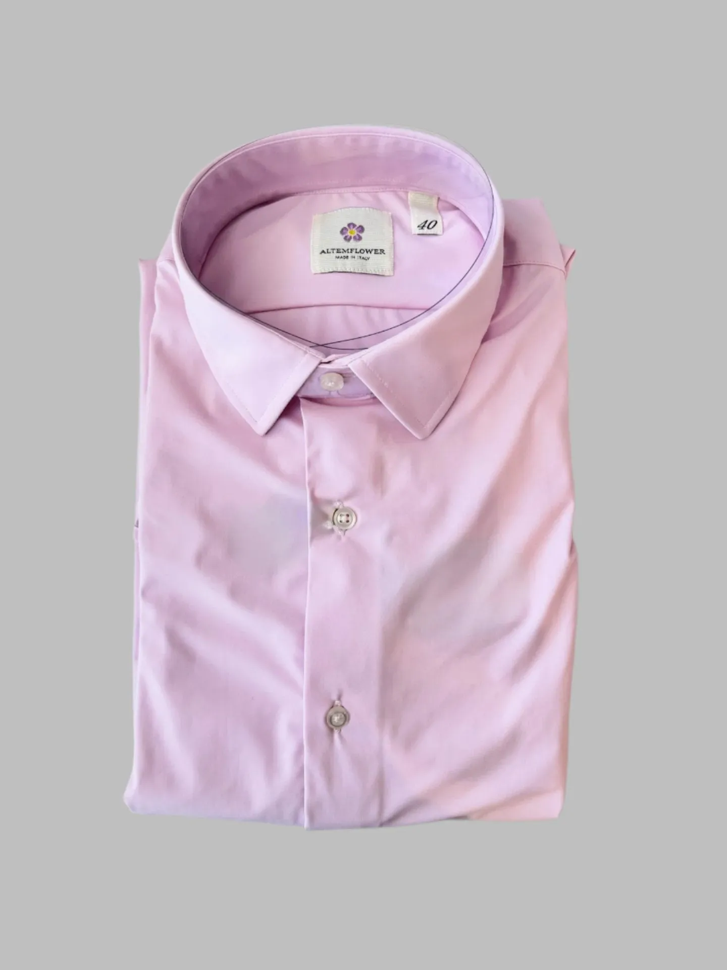 ALTEMFLOWER Pink Stretch Shirt