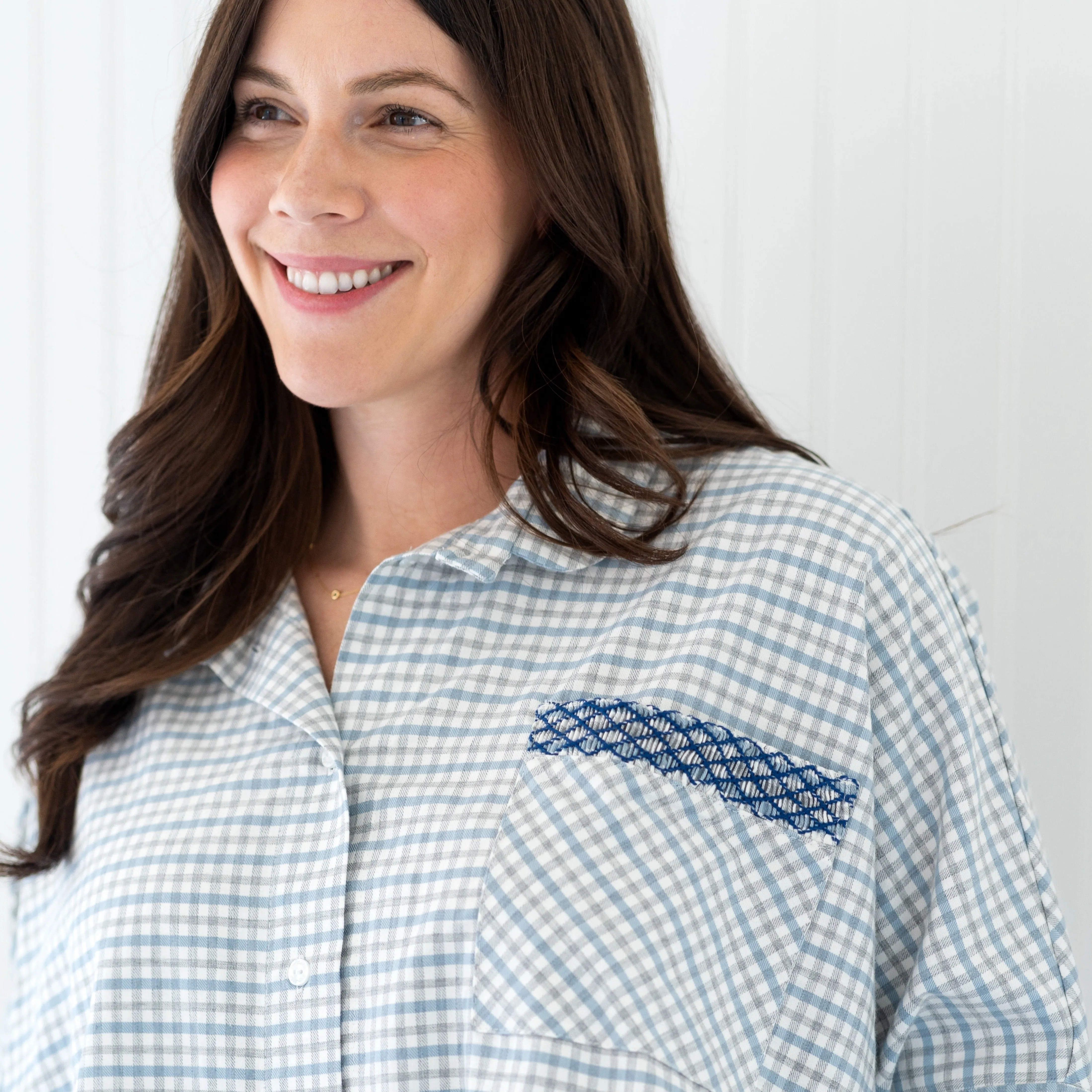 Amber Women’s Shirt - Gingham