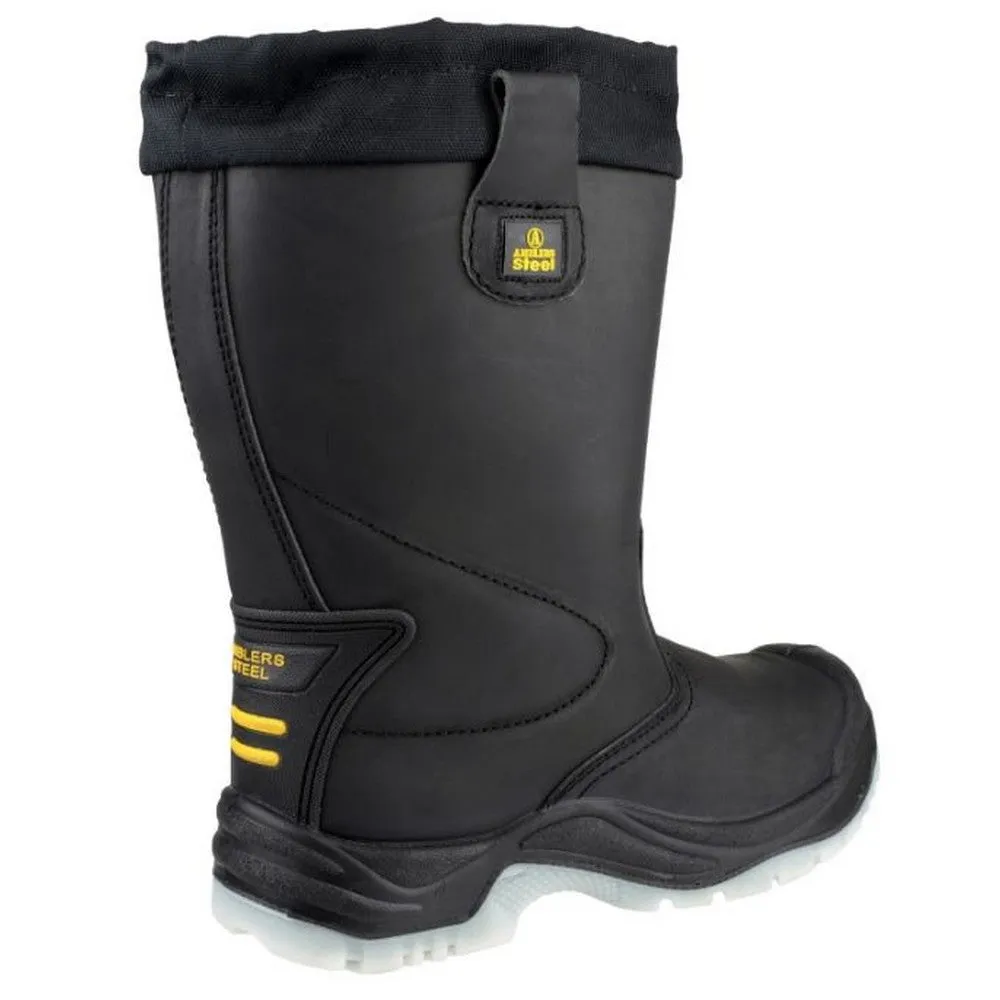 Amblers Steel FS209 Safety Pull On / Mens Boots / Riggers Safety