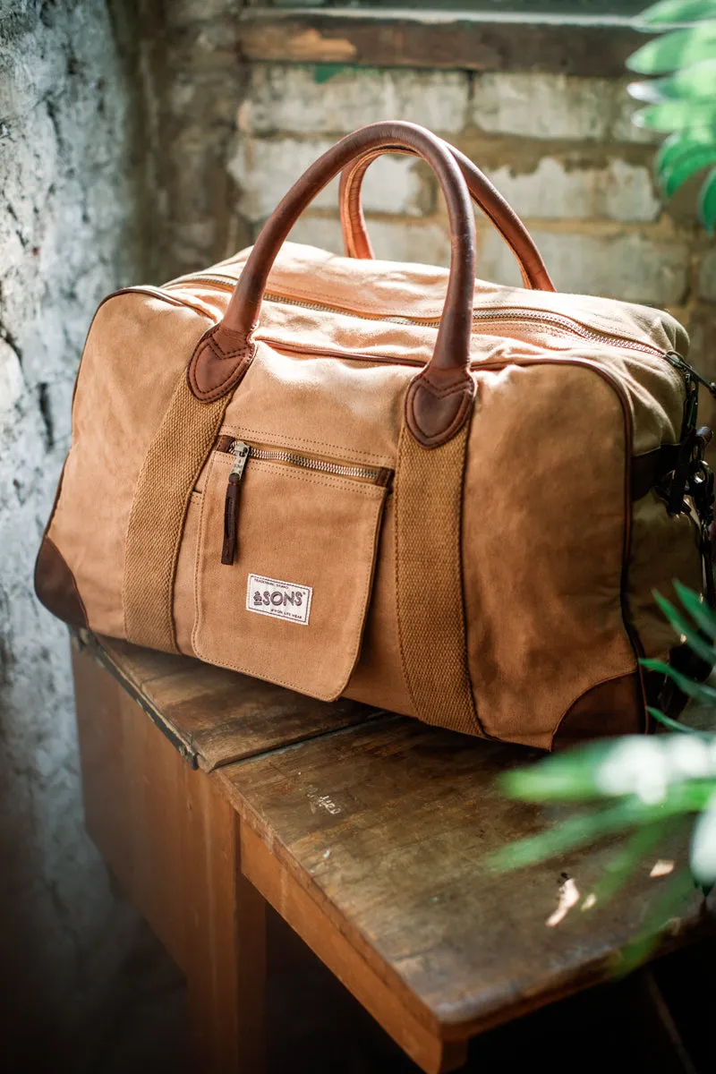 &SONS Getaway Bag Tan