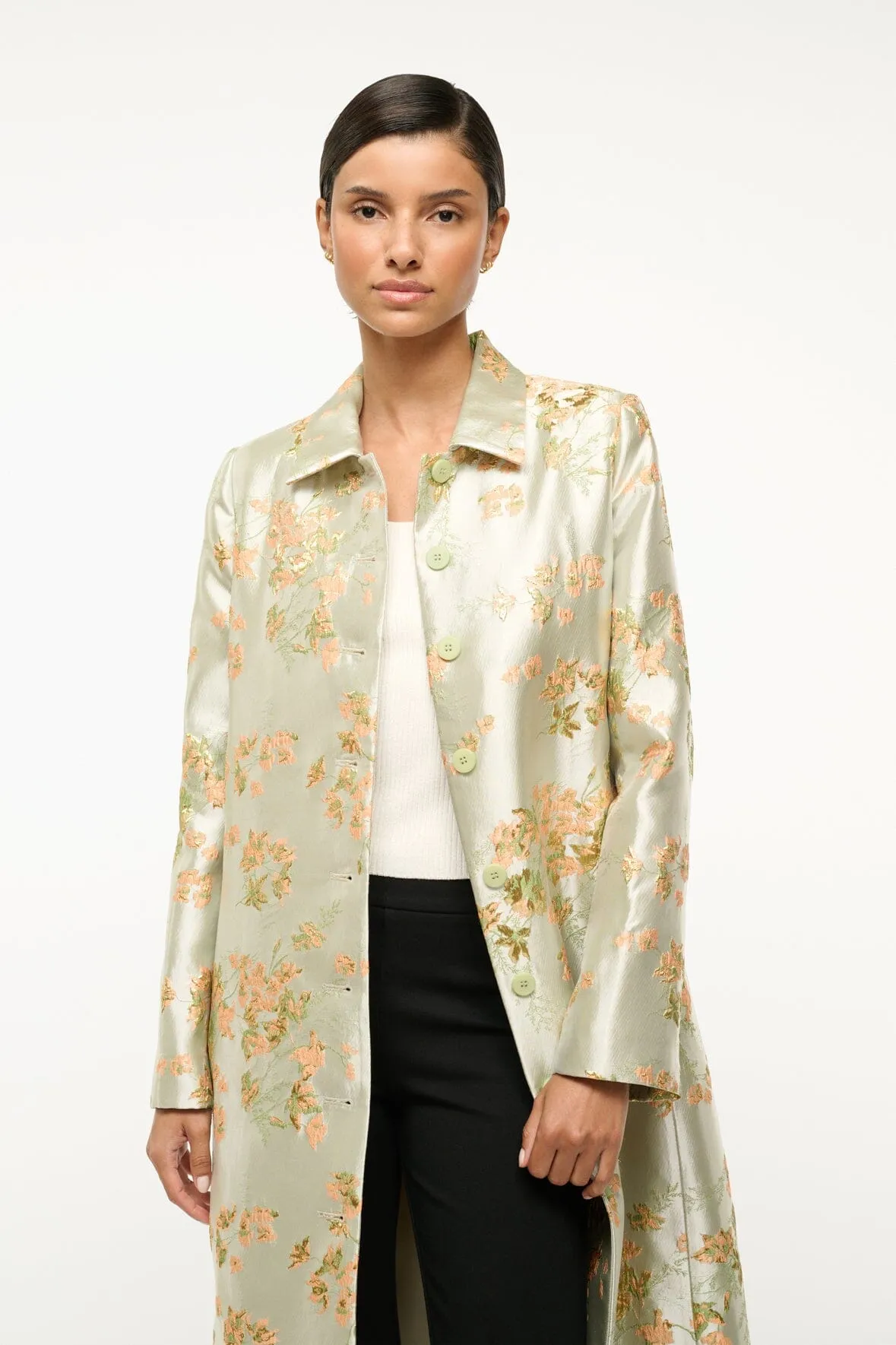 ANTOINETTE COAT | METALLIC BLOOM