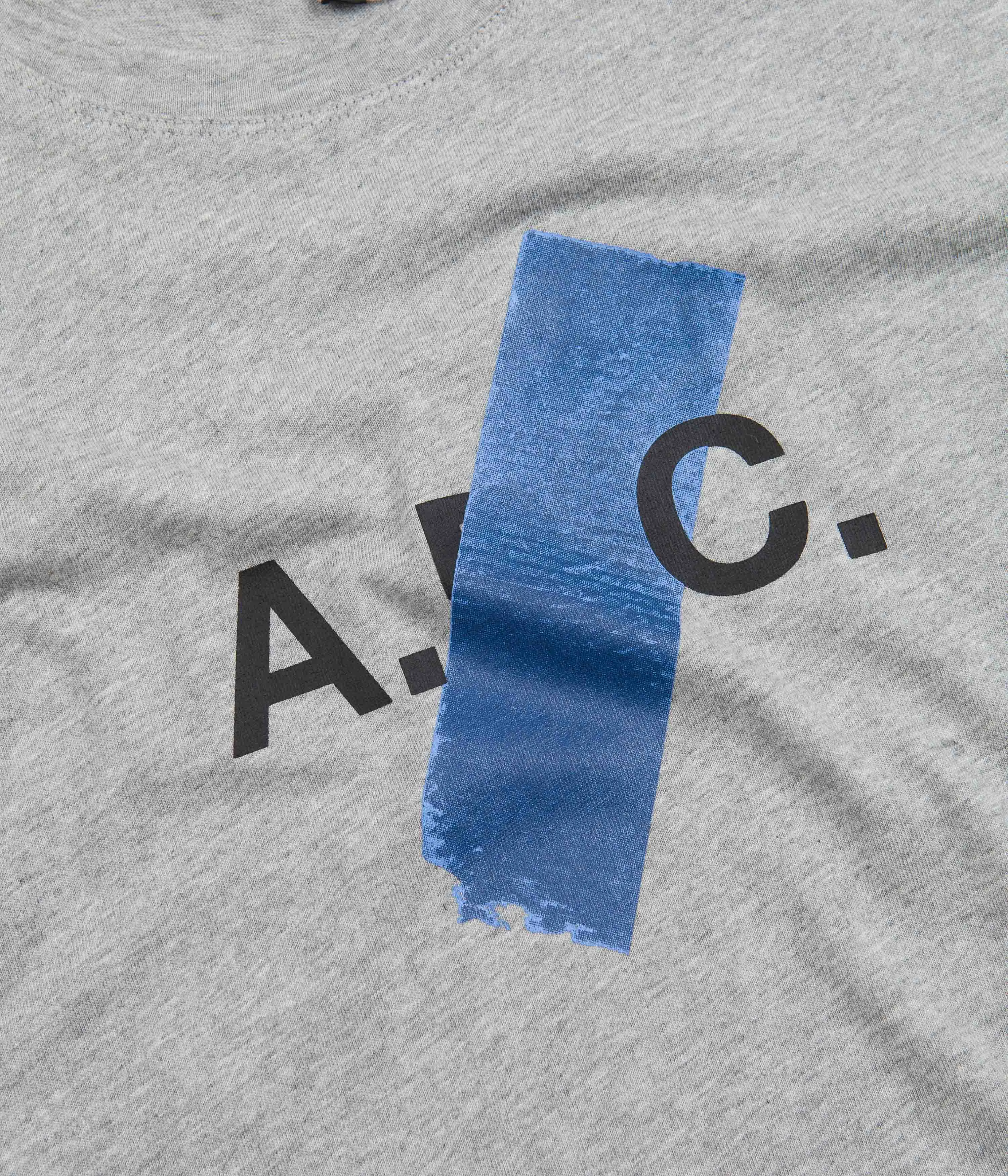 A.P.C. Shiba T-Shirt - Heathered Light Grey