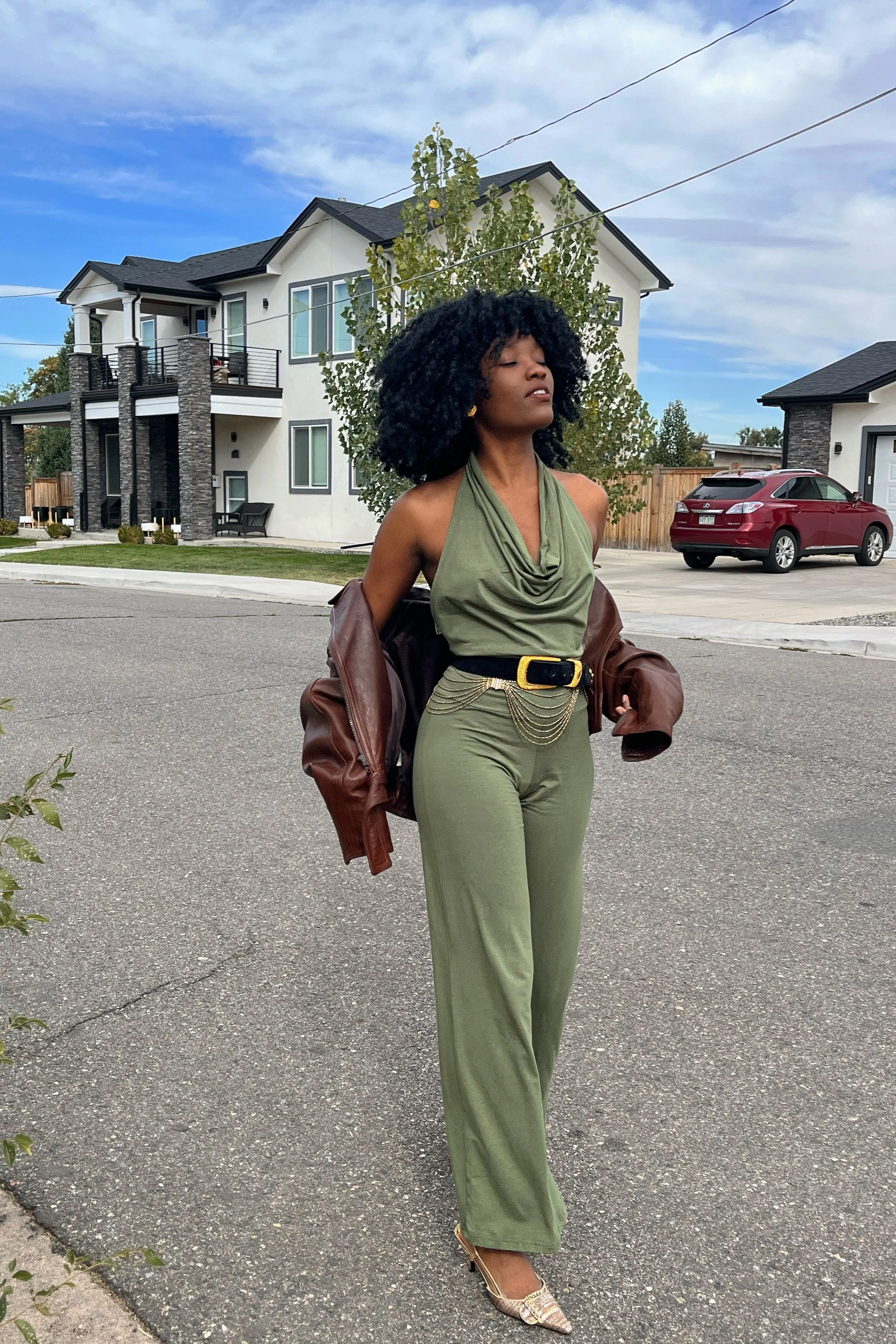 Aria Jumpsuit (Flare, Petite)