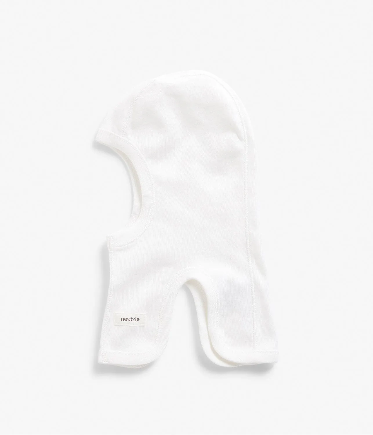 Baby white balaclava