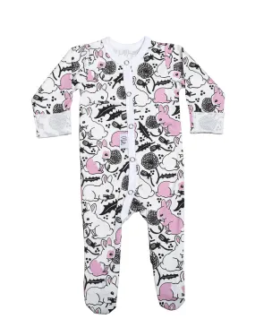 Baby's Premature Coverall Dandelion Bunny