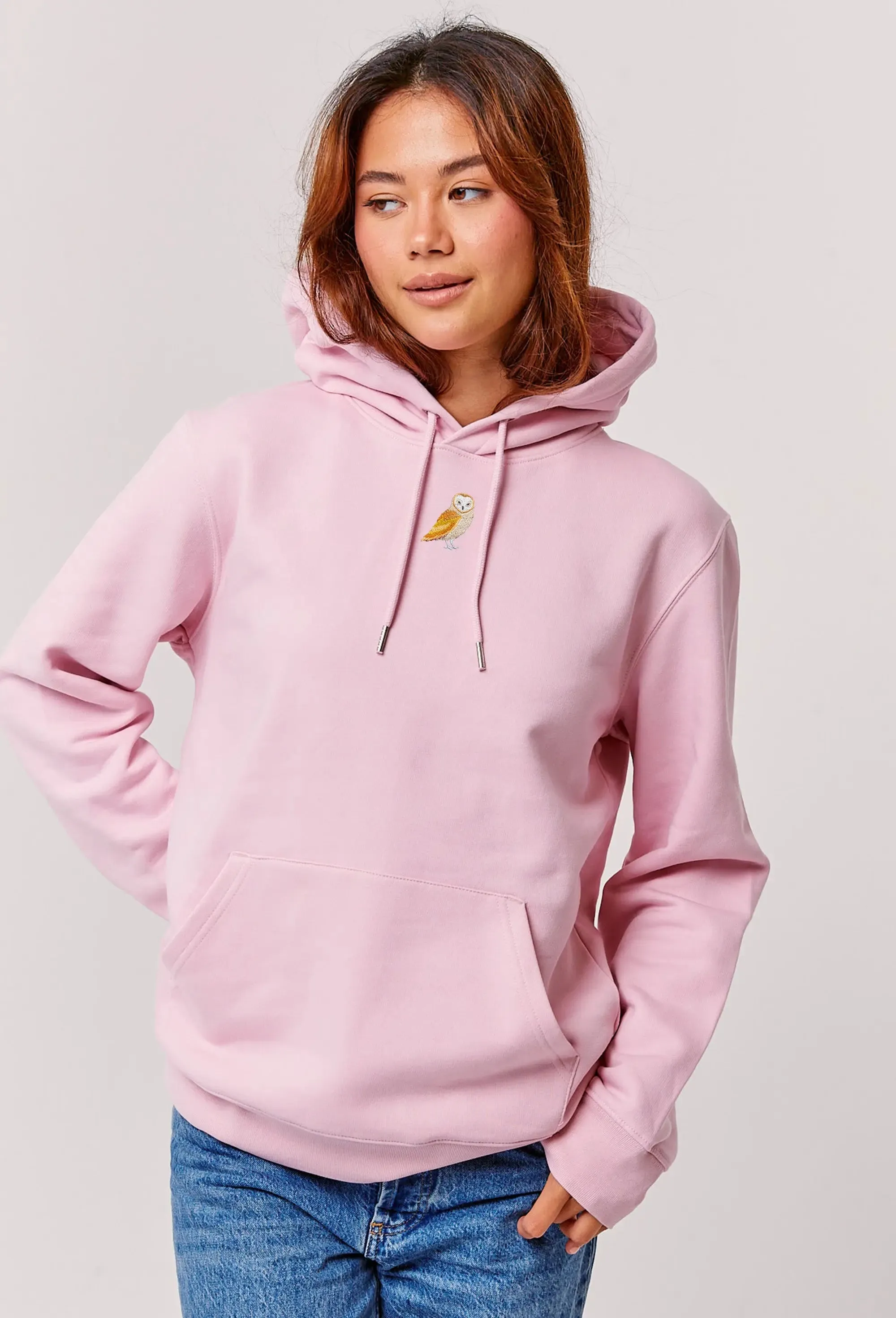 barn owl unisex hoodie