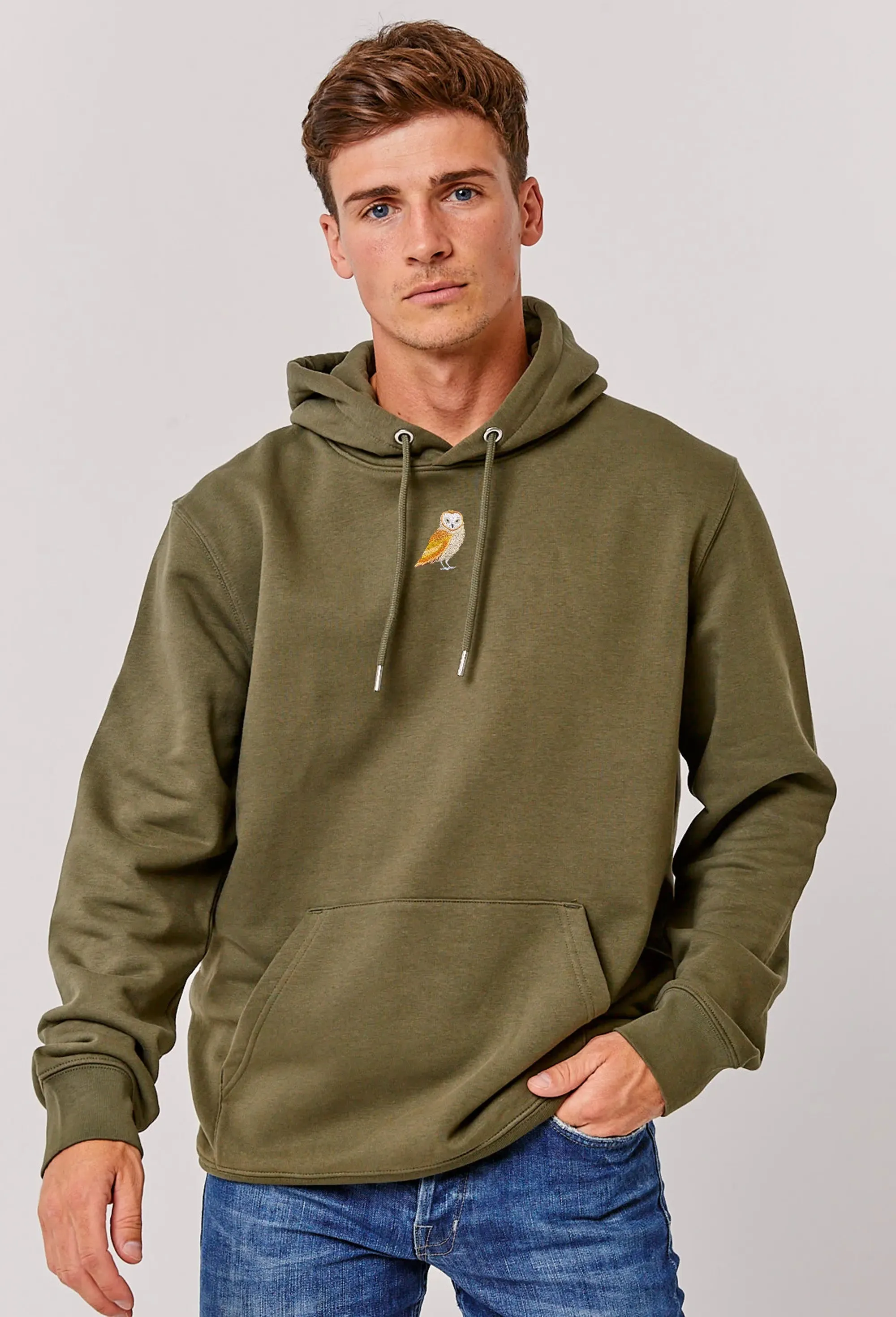 barn owl unisex hoodie