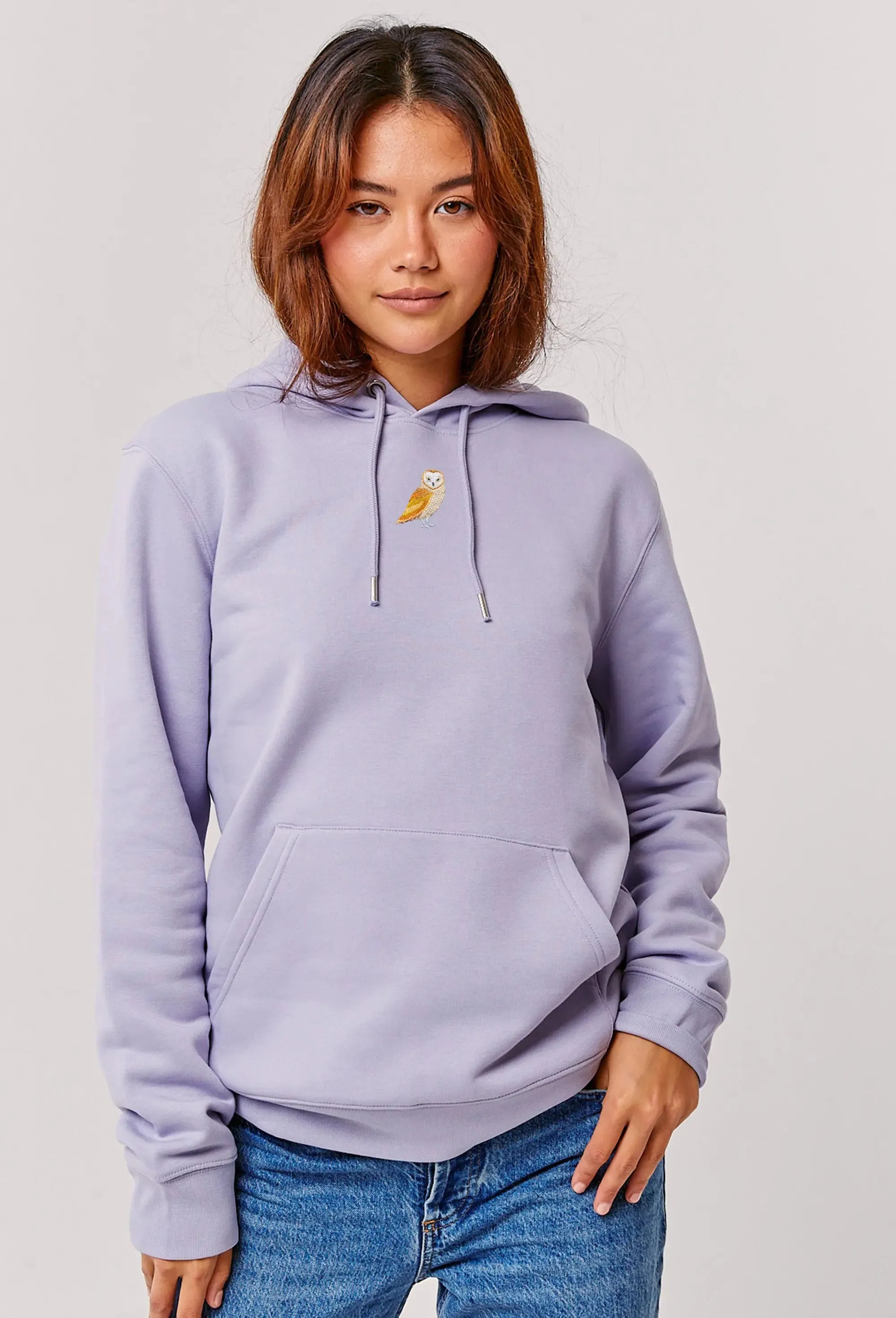 barn owl unisex hoodie