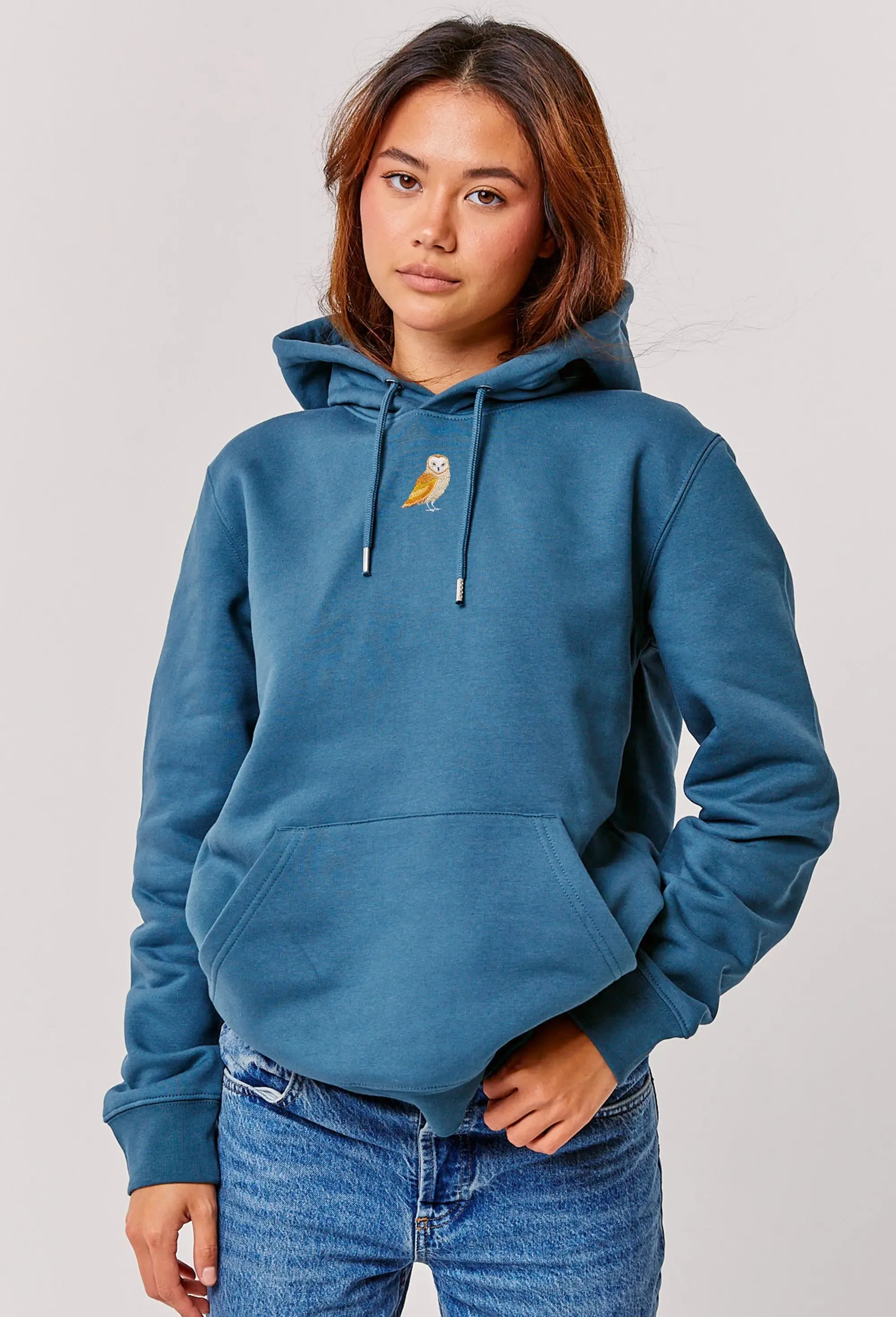 barn owl unisex hoodie