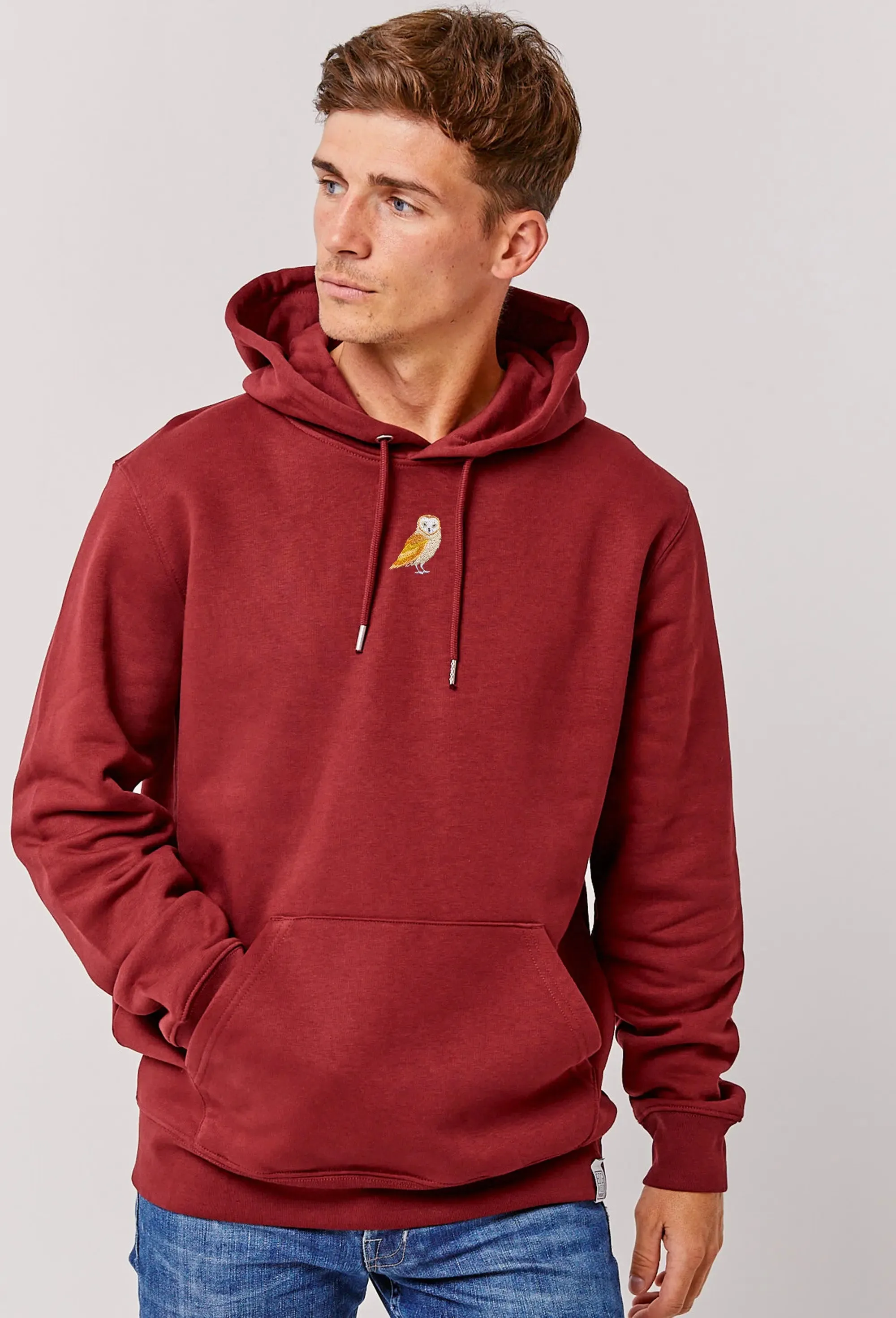 barn owl unisex hoodie