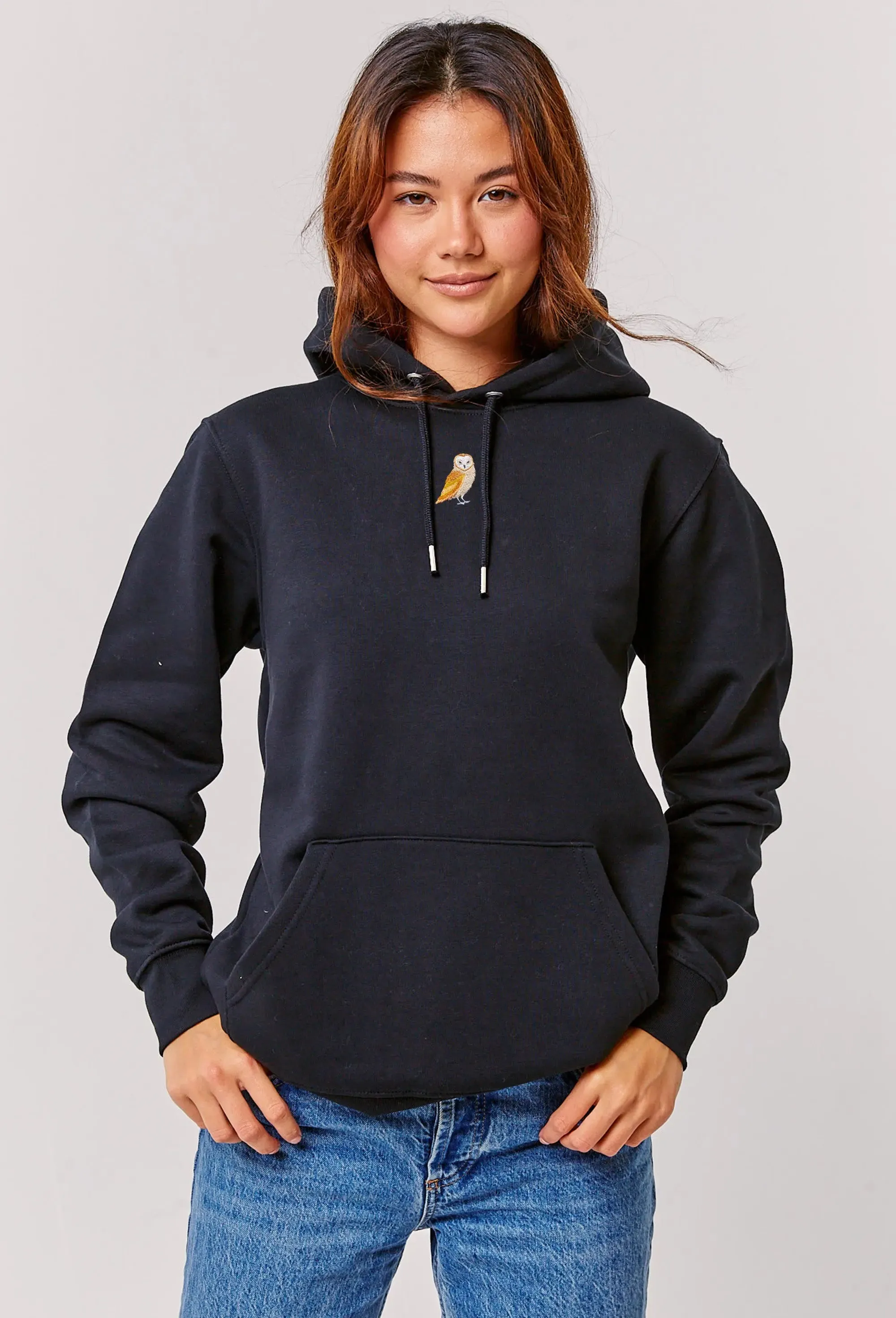 barn owl unisex hoodie