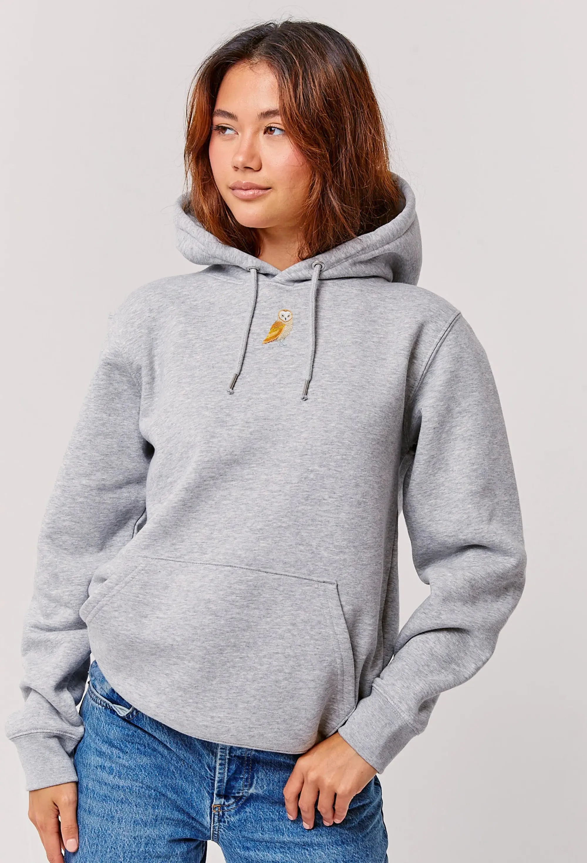 barn owl unisex hoodie