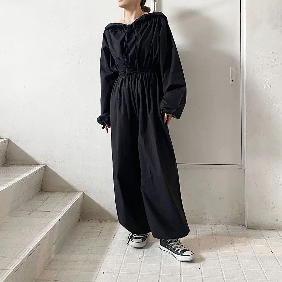 【Baserange/ベースレンジ】<br>POINT JUMPSUIT <br>JUPO-PO-WI24