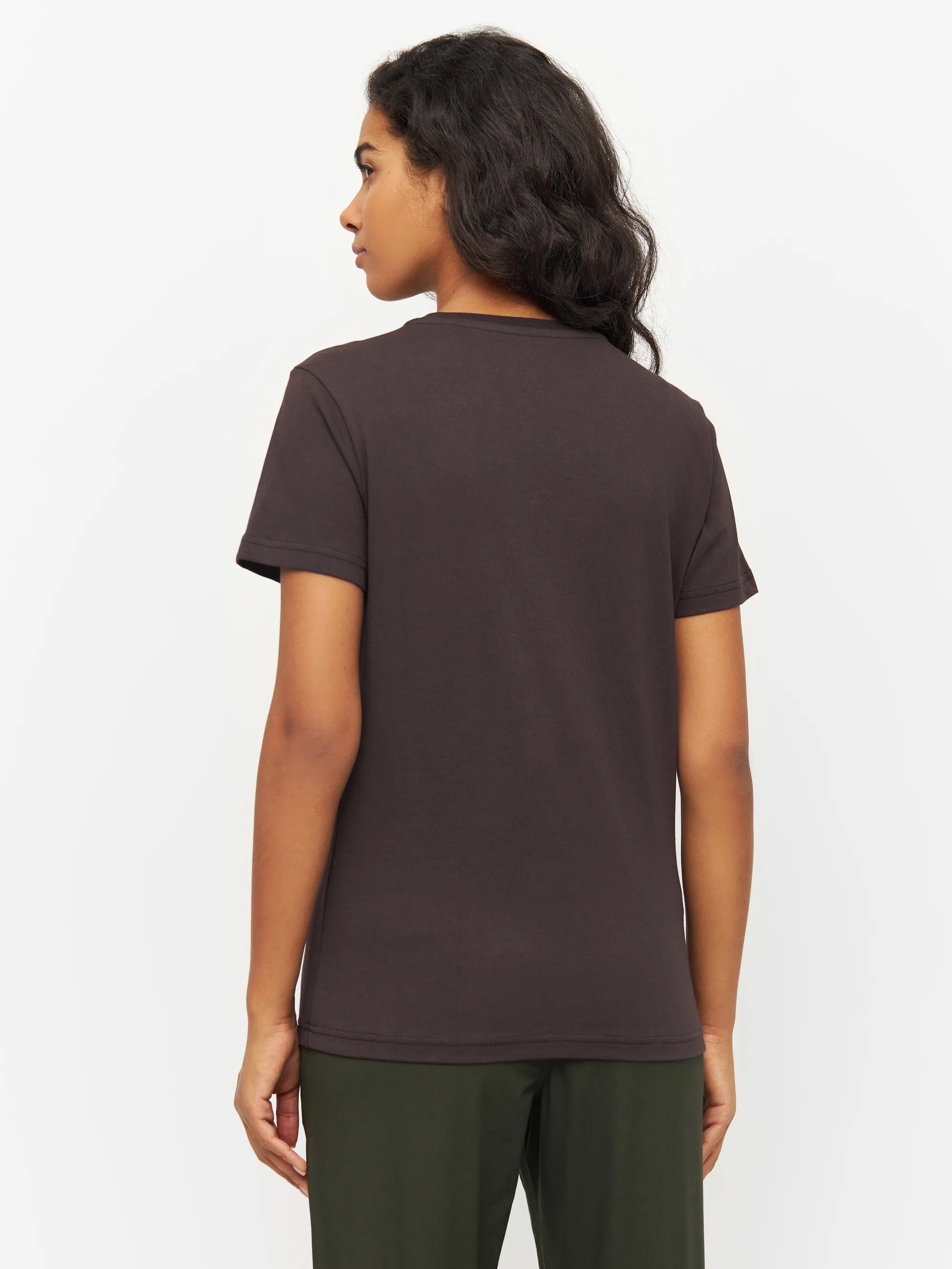 Basic t-shirt - Chocolate Plum