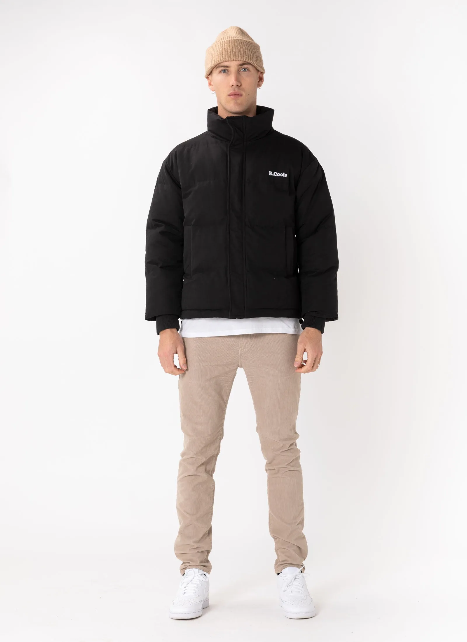 B.Cools Puffer Jacket Black