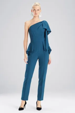 Bistretch One Shoulder Jumpsuit