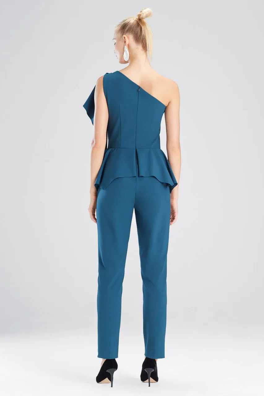 Bistretch One Shoulder Jumpsuit