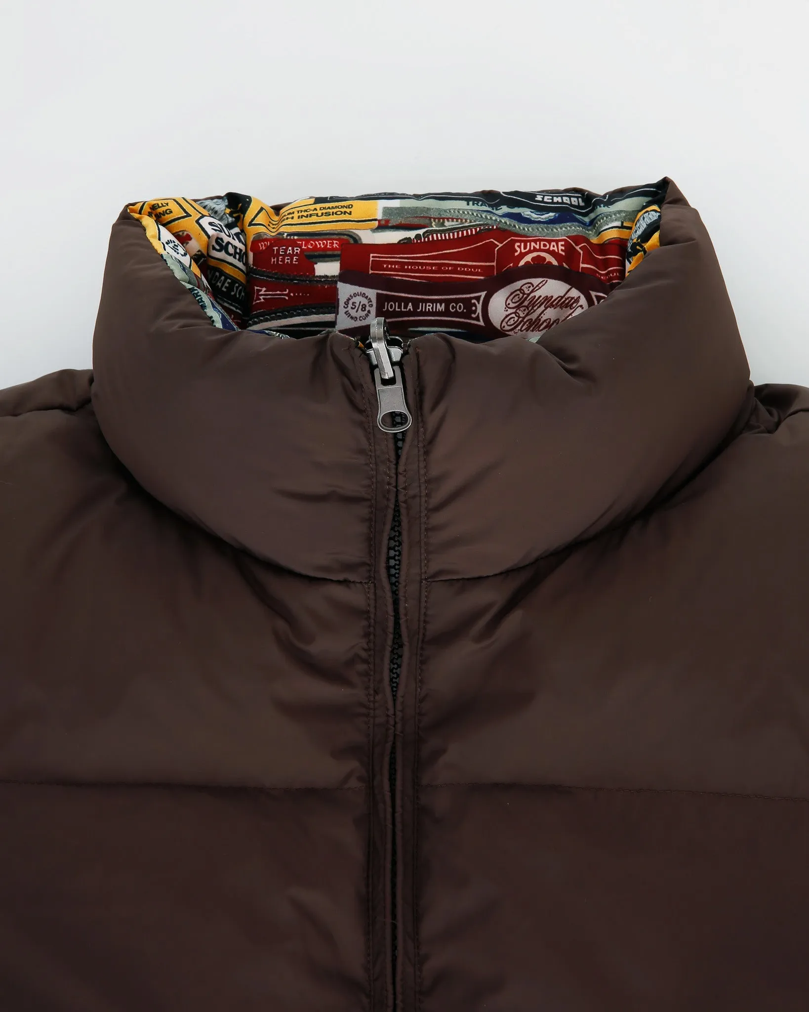 Blunt Wrapped Puffer Jacket (Reversible)