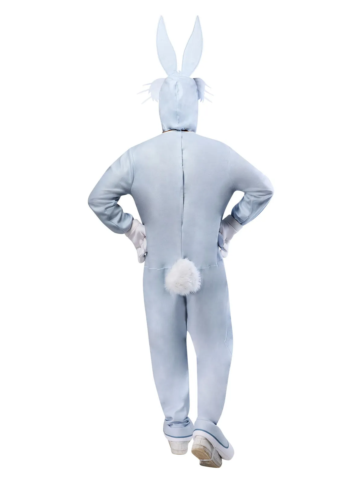 Bugs Bunny Unisex Jumpsuit Costume for Adults - Warner Bros Looney Tunes