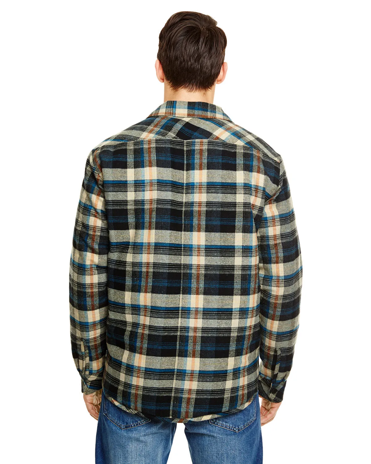 Burnside Adult Quilted Flannel Jacket