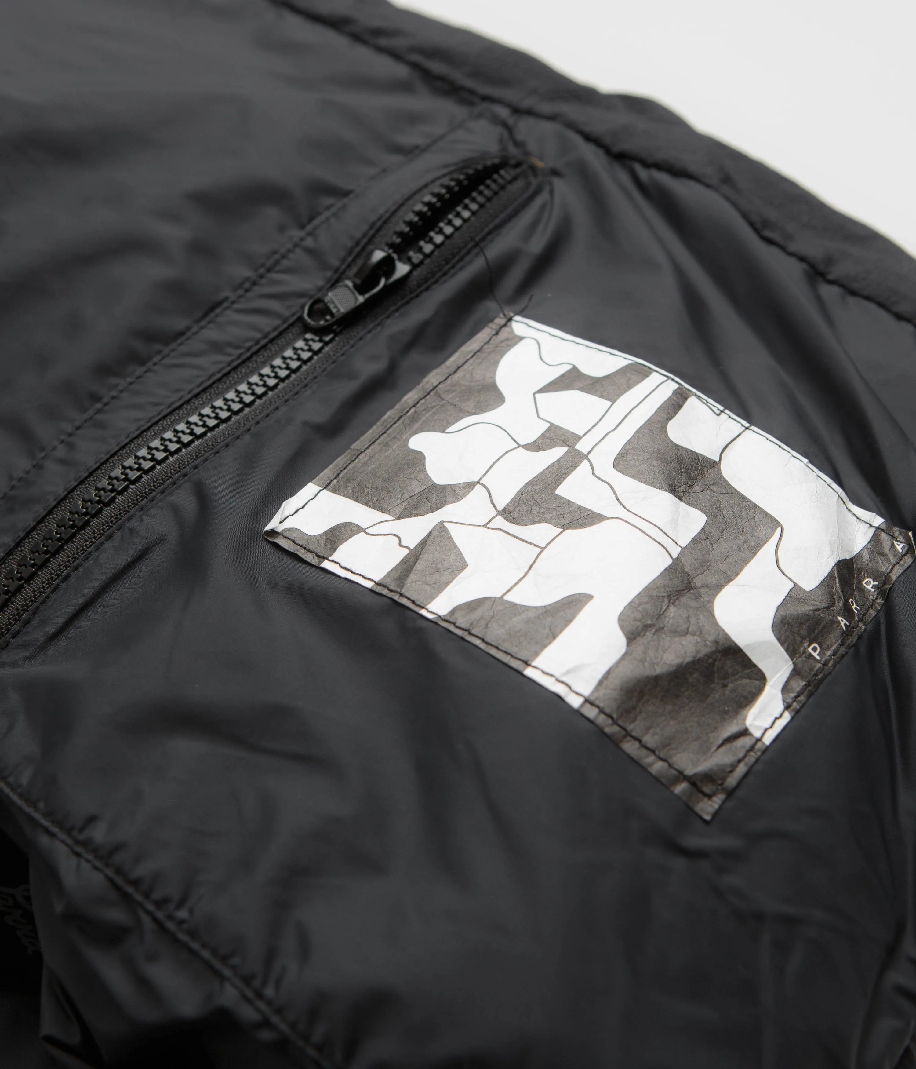 by Parra Boring Village Puffer Jacket - Black