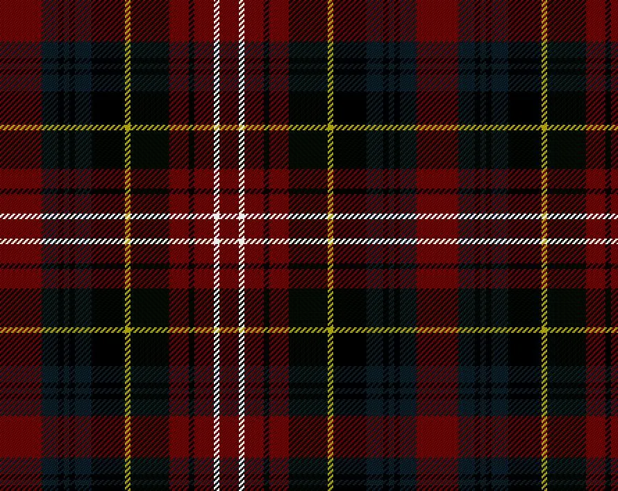 Caledonia Modern Tartan Scarf