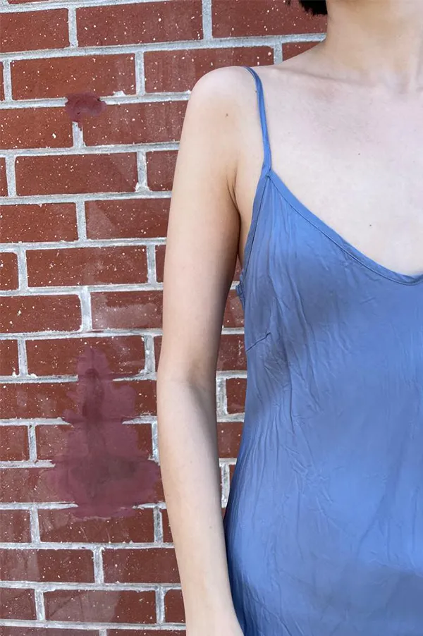 Calf-Length Bias Long Slip in Moonstone