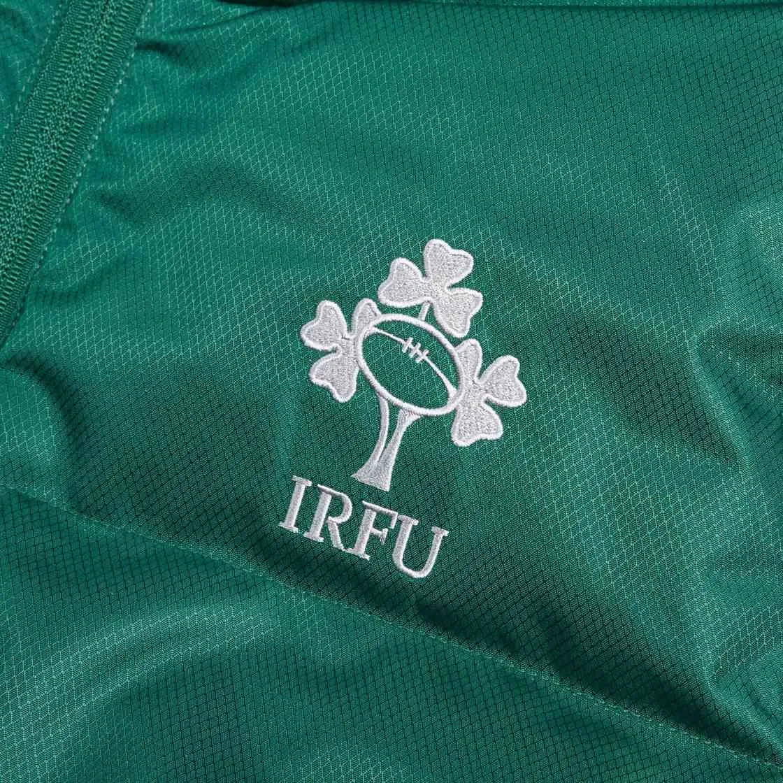 Canterbury IRFU Rugby Ireland 2024/25 Kids Rugby Full-Zip Puffer Jacket