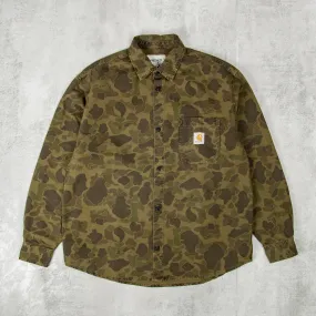 Carhartt WIP Duck L/S Shirt - Office Green