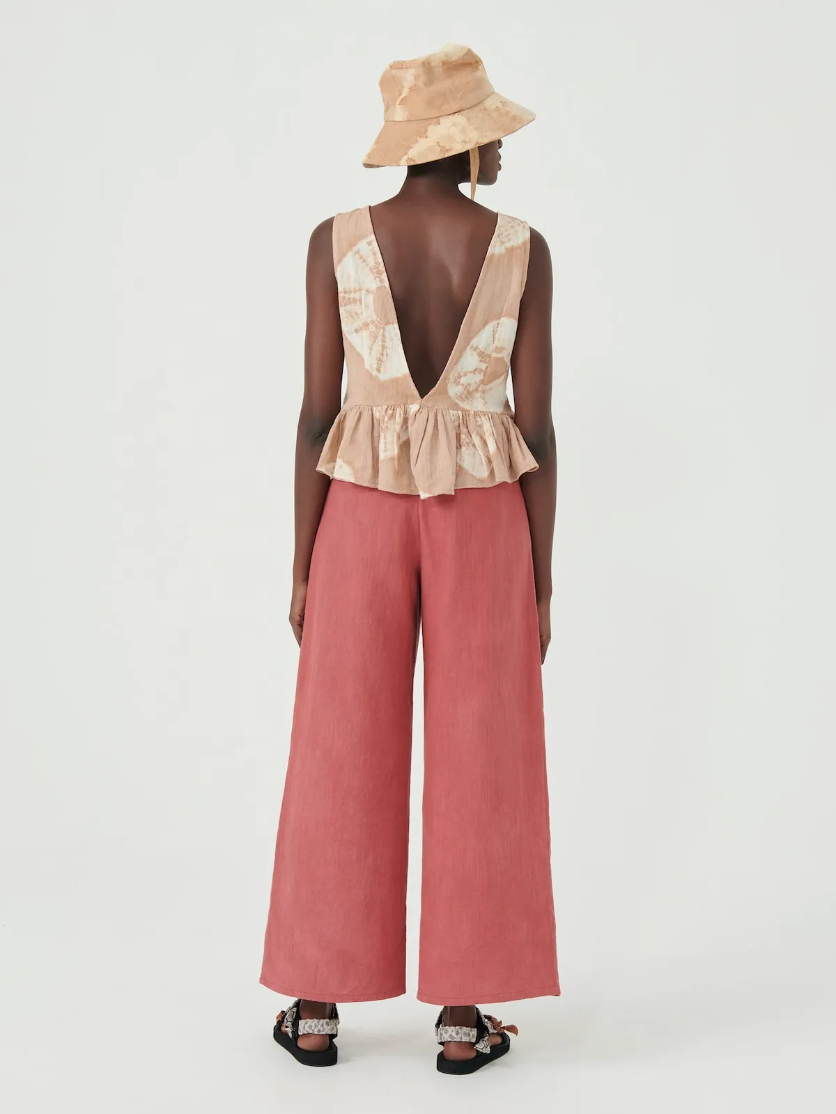 Carmine Wide-Leg Pants