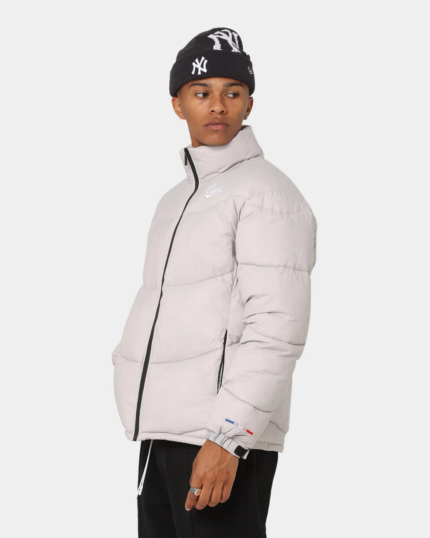 Carré Wave Puffer Jacket Grey