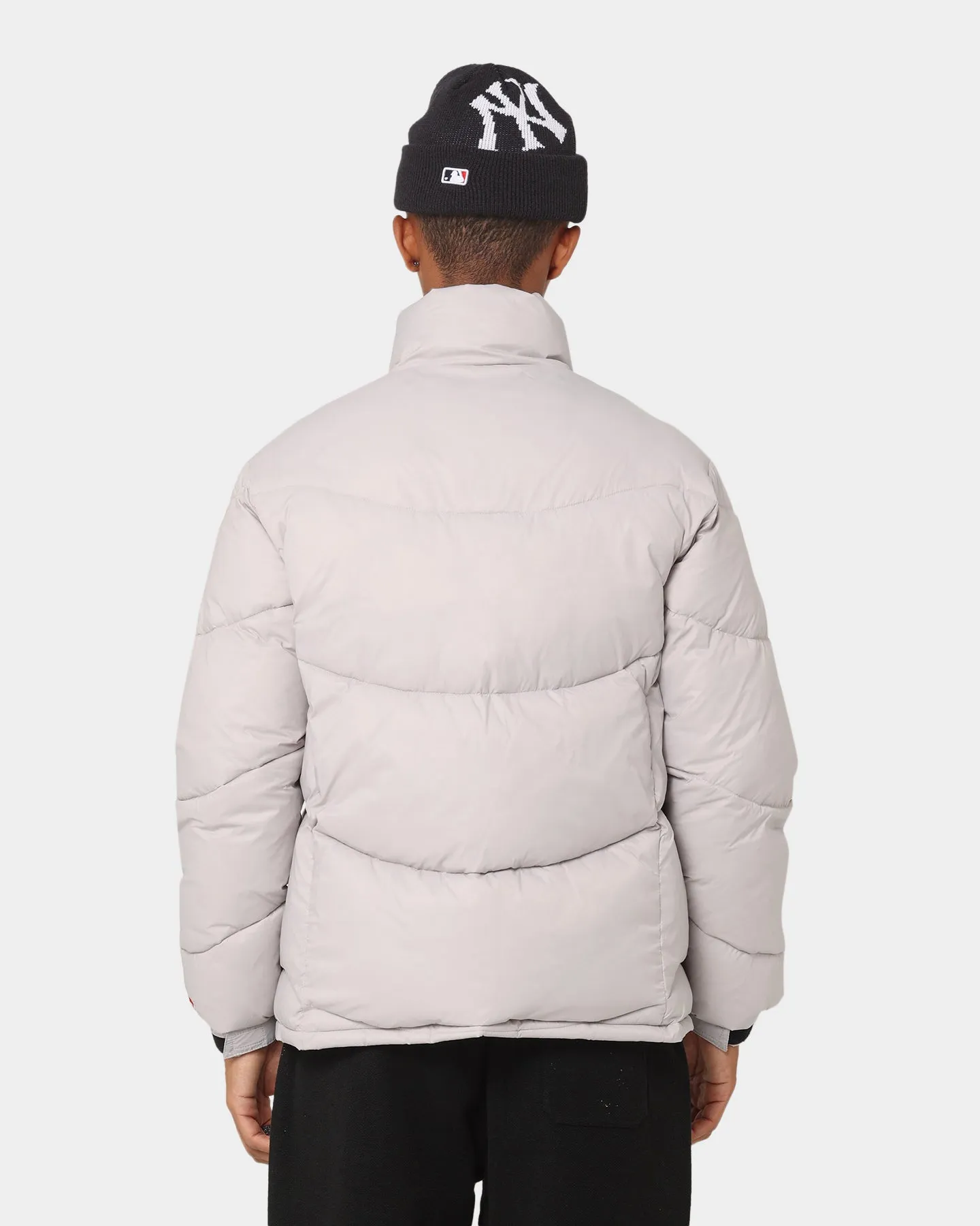 Carré Wave Puffer Jacket Grey