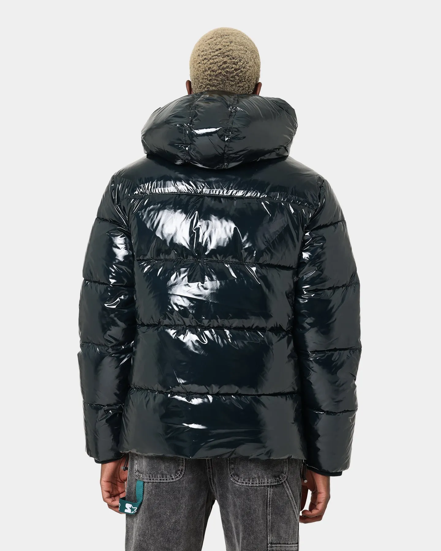 Champion High Shine Puffer Jacket Black