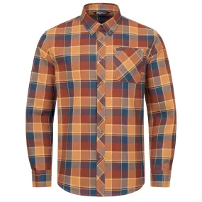 Charles Shirt - Brown/Blue Checked by Blaser