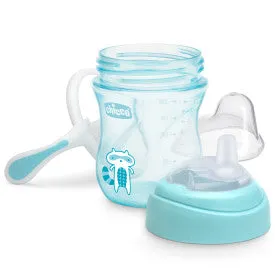 Chicco Silicone Spout Transition Sippy Cup 7oz  4m 