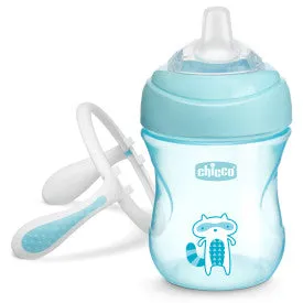 Chicco Silicone Spout Transition Sippy Cup 7oz  4m 