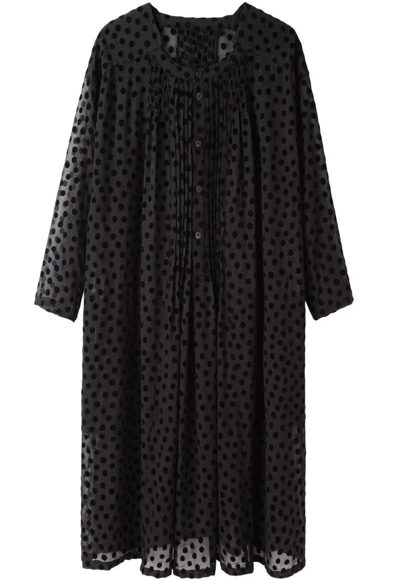 Chiffon Dot Dress