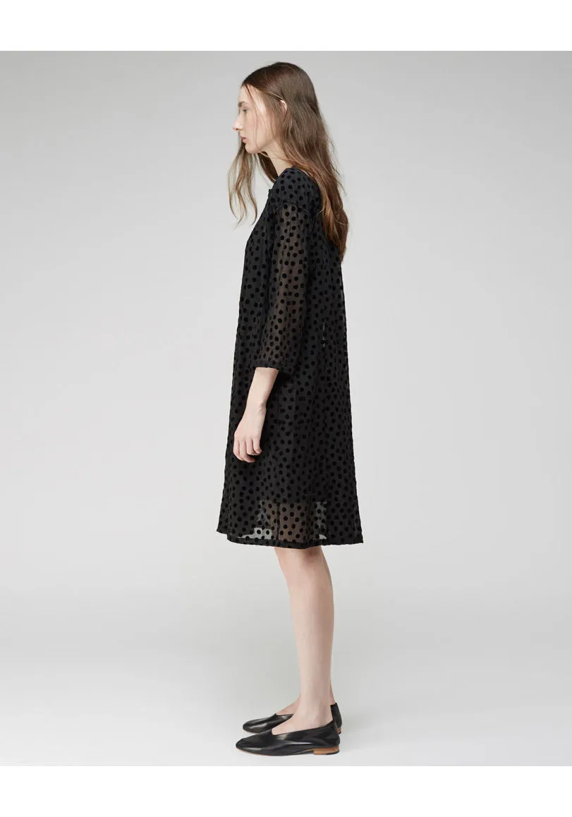 Chiffon Dot Dress