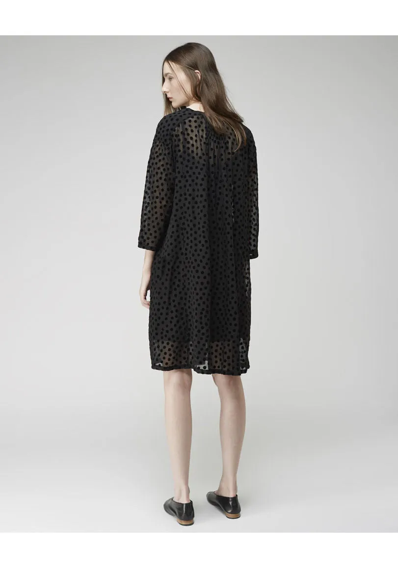 Chiffon Dot Dress