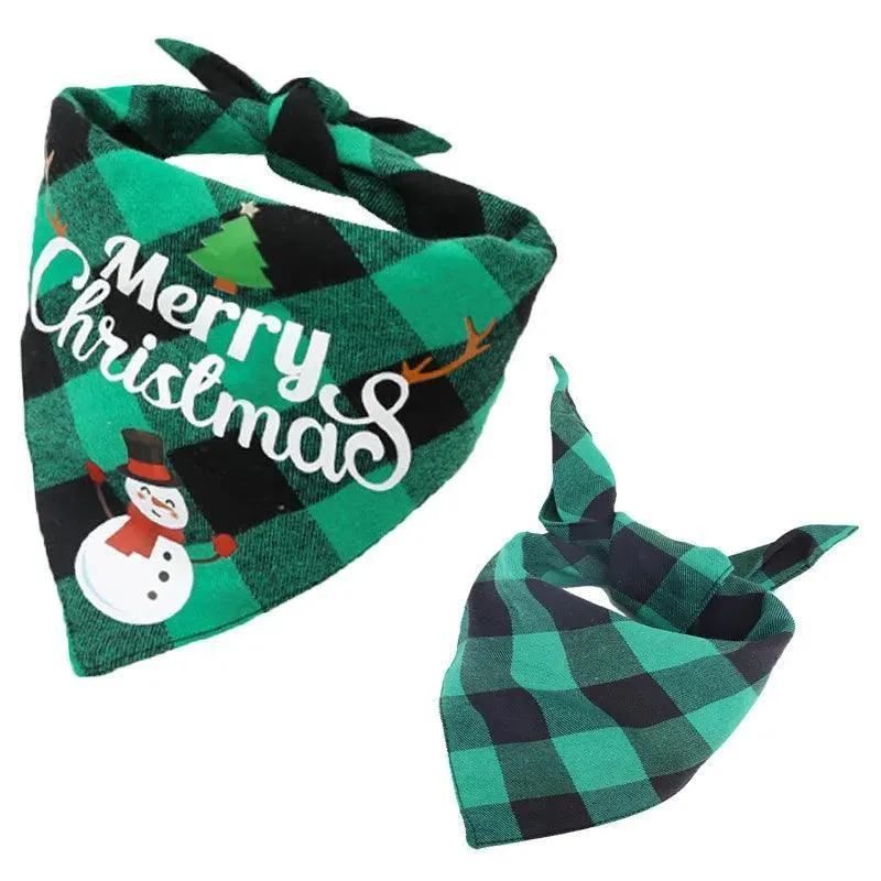 Christmas Pet Scarf Bandana