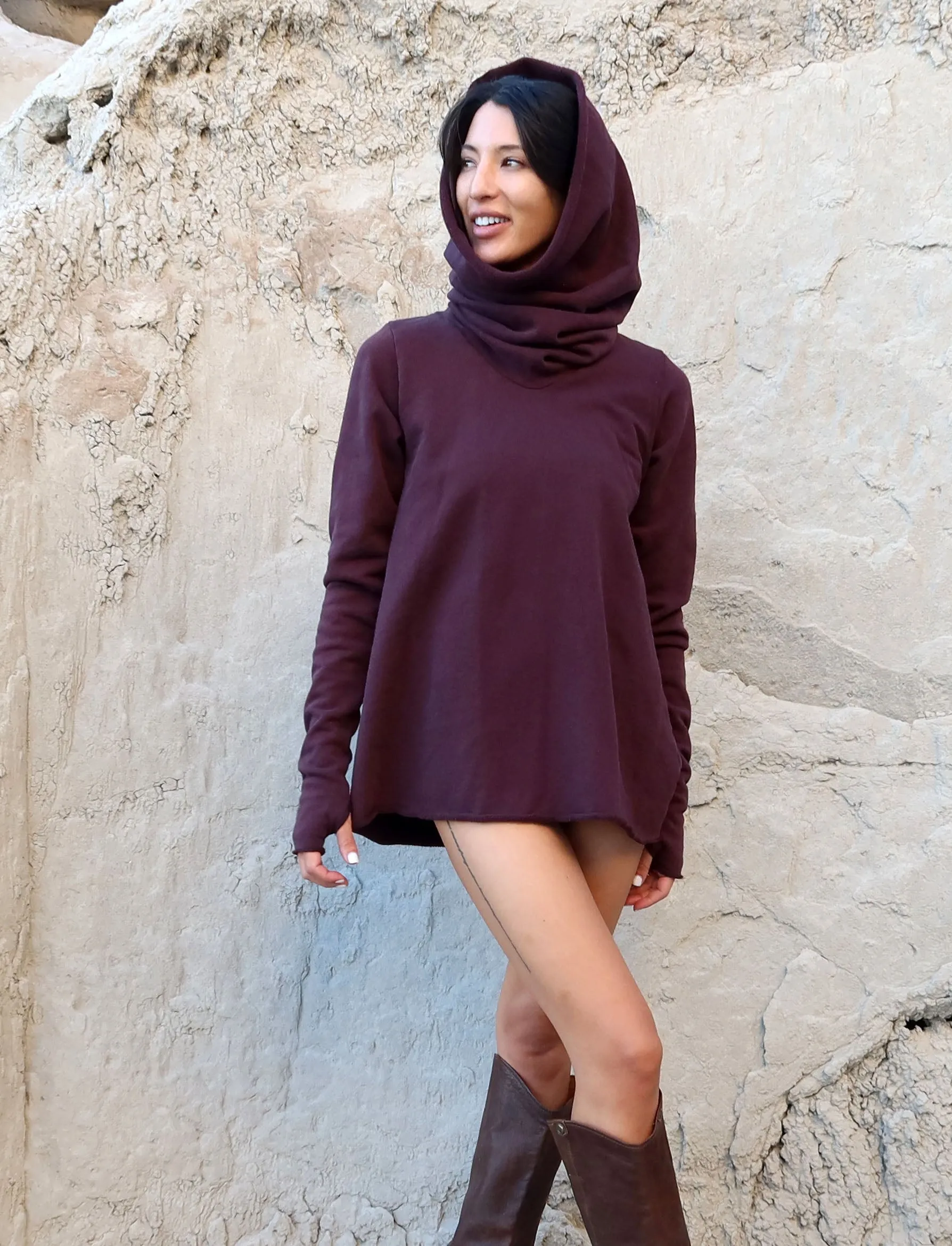 Chunky Cowl Ojai Shirt