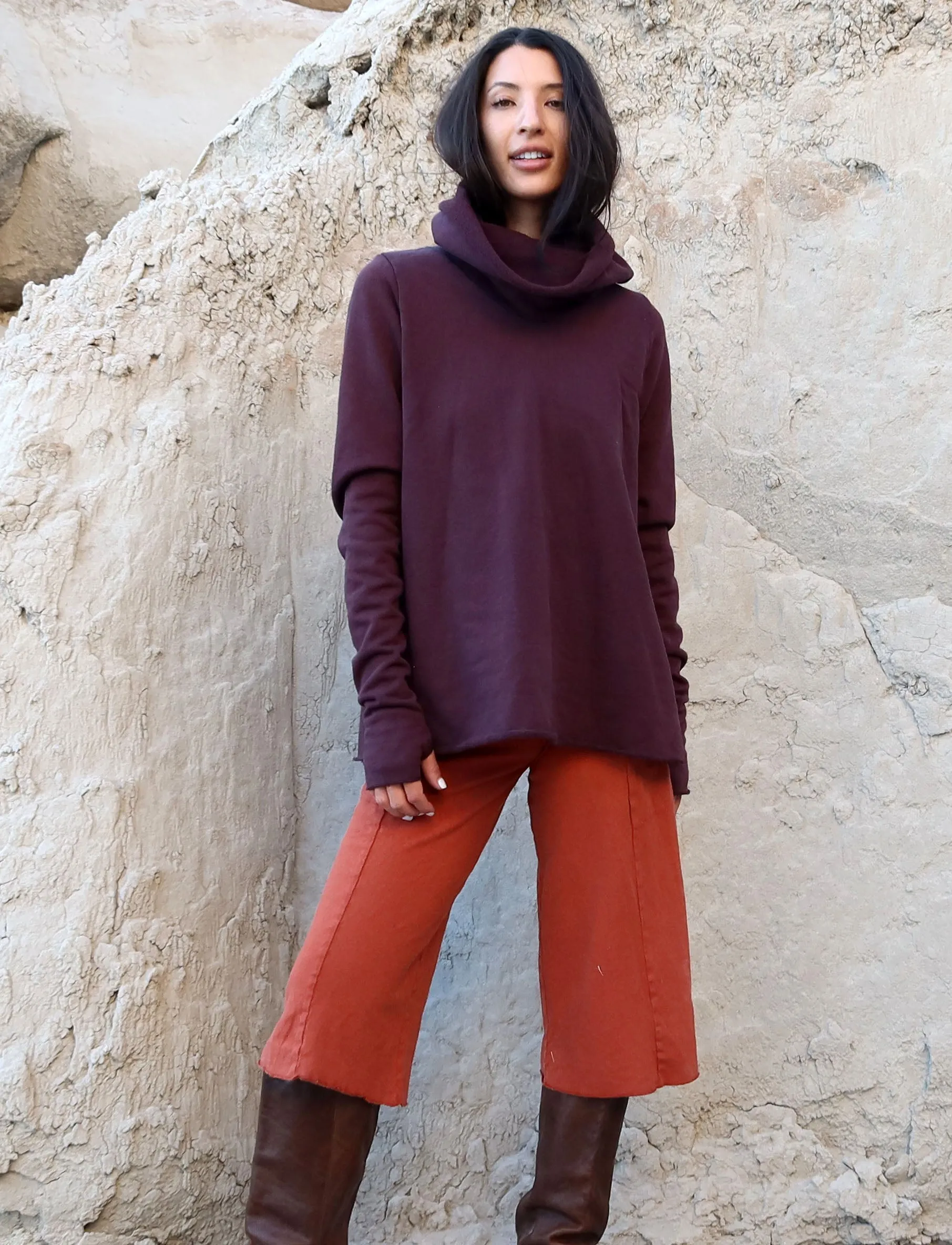 Chunky Cowl Ojai Shirt