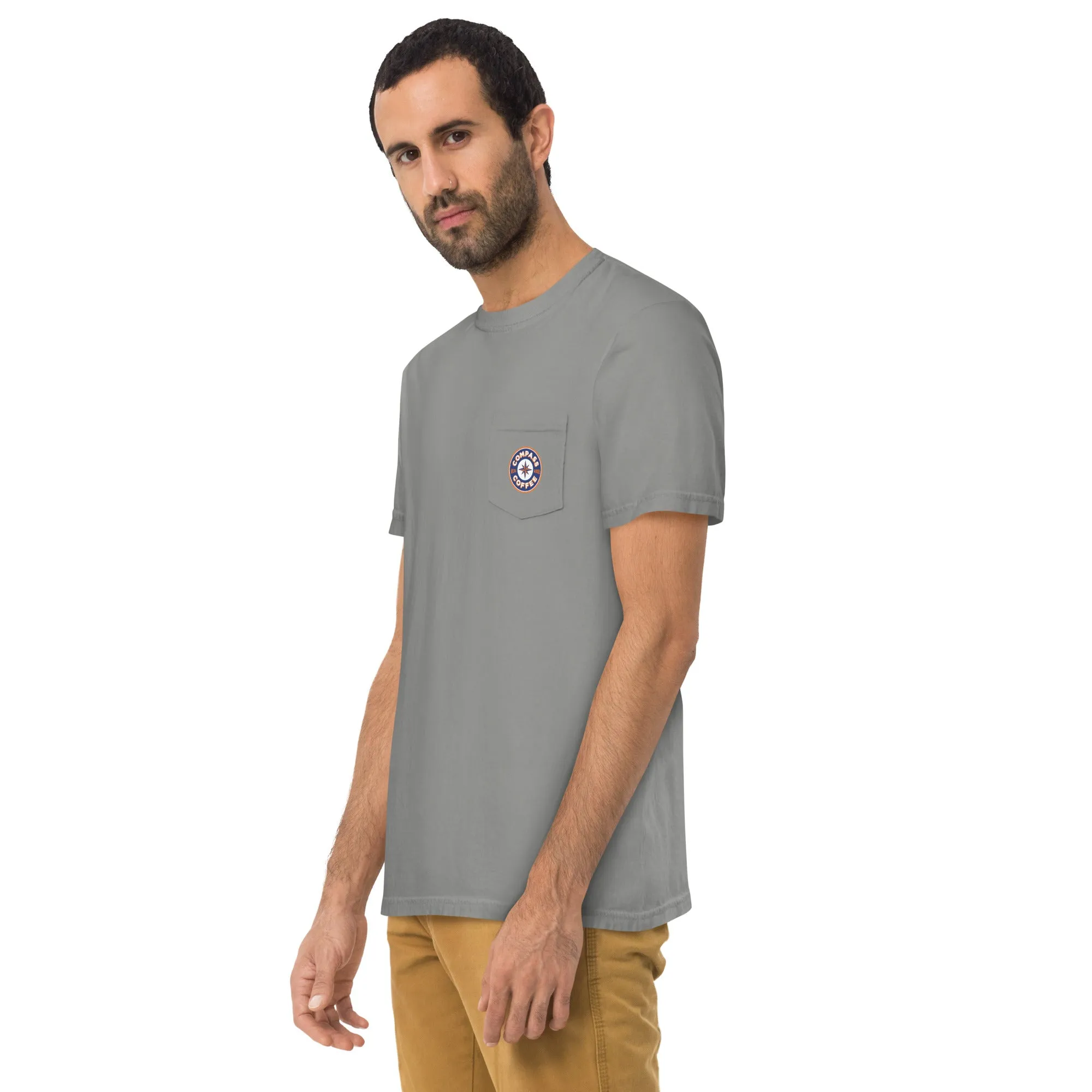 Compass Coffee Pocket T-shirt